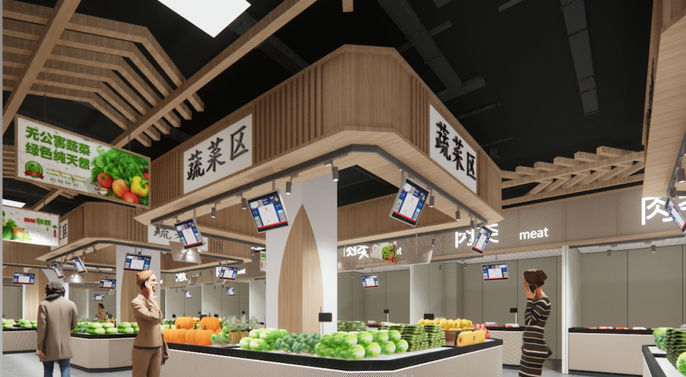 農(nóng)貿(mào)市場設(shè)計(jì)策略